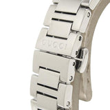  Shop Authentic Gucci GG2570 Diamonds Black Dial Silver Steel Strap Watch For Women - YA142503 - Luxxuri