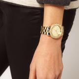  Shop Authentic Marc Jacobs Marci Gold Dial Gold Steel Strap Watch for Women - MBM3191 - Luxxuri