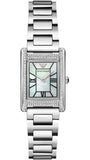  Shop Authentic Emporio Armani Empire Mother of Pearl Dial Silver Steel Strap Watch For Women - AR11625 - Luxxuri