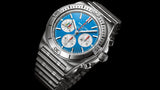  Shop Authentic Breitling Chronomat B01 42 Six Nations Italy Blue Dial Silver Steel Strap Watch for Men - AB0134A41C1A1 - Luxxuri