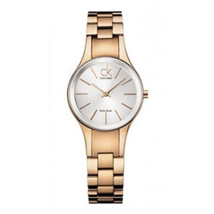  Shop Authentic Calvin Klein Simplicity White Dial Rose Gold Steel Strap Watch for Women - K4323520 - Luxxuri