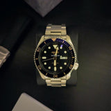  Shop Authentic Seiko 5 Sports Automatic Black Dial Silver Steel Strap Watch For Men - SRPD57K1 - Luxxuri