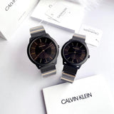  Shop Authentic Calvin Klein Minimal Black Dial Black Steel Strap Watch For Men - K3M524Z1 - Luxxuri