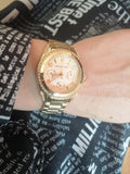 Shop Authentic Michael Kors Blair Gold Dial Gold Steel Strap Watch for Women - MK5639 - Luxxuri