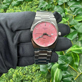  Shop Authentic Tissot PRX Quartz Pink Dial Silver Steel Strap Watch for Women - T137.210.11.331.00 - Luxxuri