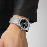  Shop Authentic Tissot PRX Quartz Black Dial Silver Steel Strap Watch For Men - T137.410.11.051.00 - Luxxuri