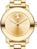  Shop Authentic Movado Bold Yellow Gold Dial Yellow Gold Steel Strap Watch For Women - 3600085 - Luxxuri