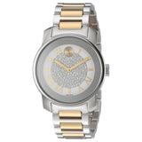  Shop Authentic Movado Bold Silver Dial Two Tone Steel Strap Watch For Women - 3600256 - Luxxuri