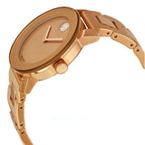  Shop Authentic Movado Bold Rose Gold Dial Rose Gold Steel Strap Watch for Women - 3600086 - Luxxuri