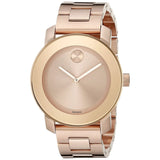  Shop Authentic Movado Bold Rose Gold Dial Rose Gold Steel Strap Watch for Women - 3600342 - Luxxuri