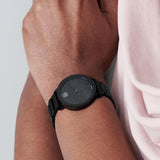  Shop Authentic Movado Bold Crystals Black Dial Black Steel Strap Watch for Women - 3600576 - Luxxuri