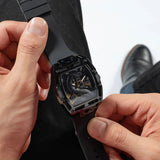 Shop Authentic Guess Legend Analog Black Dial Black Rubber Strap Watch For Men - GW0648G1 - Luxxuri