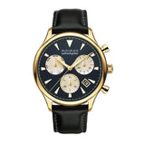  Shop Authentic Movado Heritage Chronograph Calendoplan Blue Dial Black Leather Strap Watch for Men - 3650006 - Luxxuri