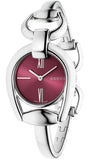  Shop Authentic Gucci Horsebit Quartz Red Dial Silver Steel Strap Watch For Women - YA139502 - Luxxuri