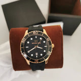  Shop Authentic Michael Kors Runway Quartz Black Dial Black Silicone Strap Watch For Women - MK6852 - Luxxuri