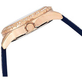  Shop Authentic Guess Swirl Analog Quartz White Dial Blue Rubber Strap Watch for Women - W1096L4 - Luxxuri