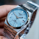  Shop Authentic Tissot PRX Powermatic 80 Ice Blue Dial Silver Steel Strap Watch for Men - T137.207.11.351.00 - Luxxuri