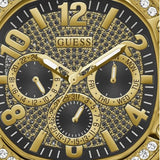  Shop Authentic Guess Duke Glitz Crystals Gold Dial Gold Steel Strap Watch For Men - GW0576G2 - Luxxuri