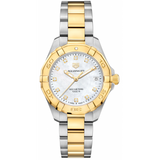  Shop Authentic Tag Heuer Aquaracer White Mother of Pearl Dial Watch for Women - WBD1322.BB0320 - Luxxuri