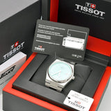  Shop Authentic Tissot PRX Powermatic 80 Automatic Mint Green Dial Silver Steel Strap Watch for Men - T137.407.11.091.01 - Luxxuri