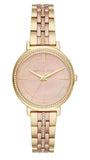  Shop Authentic Michael Kors Cinthia Mother of Pearl Rose Gold Dial Two Tone Steel Strap Watch for Women - MK3860 - Luxxuri