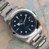  Shop Authentic Tudor Black Bay Automatic Blue Dial Silver Steel Strap Watch for Men - M79540-0004 - Luxxuri