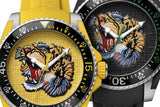  Shop Authentic Gucci Dive Tiger Black Dial Black Rubber Strap Watch For Men - YA136318 - Luxxuri