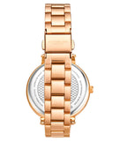  Shop Authentic Michael Kors Charley Three-Hand Analog Rose Gold Dial Rose Gold Steel Strap Watch for Women - MK4400 - Luxxuri