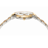  Shop Authentic Versace Audrey Quartz White Dial Two Tone Steel Strap Watch for Women - VELR00519 - Luxxuri