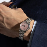  Shop Authentic Gucci G Timeless Diamonds Mother of Pearl Pink Dial Silver Steel Strap Watch for Women - YA1265062 - Luxxuri