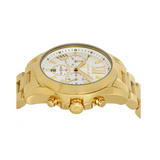  Shop Authentic Michael Kors Bradshaw Chronograph White Dial Gold Steel Strap Watch For Women - MK6266 - Luxxuri