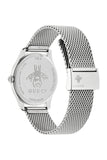  Shop Authentic Gucci G-Timeless Turquiose Mother of Pearl Dial Silver Mesh Bracelet Watch For Women - YA1264039 - Luxxuri