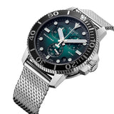  Shop Authentic Tissot Seastar 1000 Chronograph Green Dial Silver Mesh Bracelet Watch For Men - T120.417.11.091.00 - Luxxuri