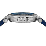  Shop Authentic Versace Aion Chronograph Blue Dial Blue Leather Strap Watch for Men - VE1D01220 - Luxxuri