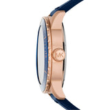  Shop Authentic Michael Kors Cunningham Multifunction Blue Dial Blue Rubber Strap Watch For Men - MK7163 - Luxxuri
