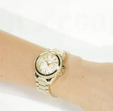  Shop Authentic Michael Kors Blair Gold Dial Gold Steel Strap Watch for Women - MK5639 - Luxxuri