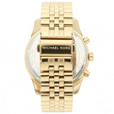  Shop Authentic Michael Kors Lexington Gold Dial Gold Steel Strap Watch for Men - MK8281 - Luxxuri