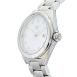  Shop Authentic Tag Heuer Formula 1 Diamonds Mother Of Pearl White Dial Silver Steel Strap Watch for Women - WBJ1419.BA0664 - Luxxuri