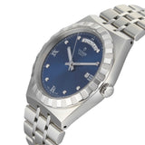  Shop Authentic Tudor Royal Automatic Diamonds Blue Dial Silver Steel Strap Watch for Men - M28600-0006 - Luxxuri