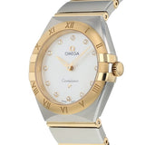  Shop Authentic Omega Constellation Manhattan Mother of Pearl Dial Two Tone Steel Strap Watch for Women - 131.20.28.60.55.002 - Luxxuri