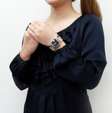  Shop Authentic Gucci G Gucci Diamonds Black Dial Silver Steel Strap Watch For Women - YA125406 - Luxxuri