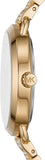  Shop Authentic Michael Kors Portia Three-Hand Crystals Gold Dial Gold Steel Strap Watch for Women - MK4602 - Luxxuri