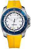 Tommy Hilfiger Windsurf White Dial Yellow Rubber Strap Watch for Men - 1791115