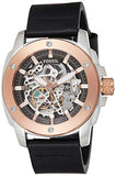  Shop Authentic Fossil Modern Machine Automatic Skeleton Dial Black Leather Strap Watch for Men - ME3082 - Luxxuri