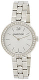  Shop Authentic Swarovski Daytime Crystal Silver Dial Silver Steel Strap Watch for Women - 5095600 - Luxxuri