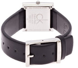  Shop Authentic Calvin Klein Mark Black Dial Black Leather Strap Watch for Women - K3R231C1 - Luxxuri