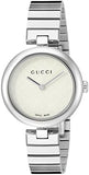  Shop Authentic Gucci Diamantissima Quartz White Dial Silver Steel Strap Watch For Women - YA141402 - Luxxuri