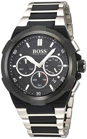  Shop Authentic Hugo Boss Supernova Black Dial Two Tone Steel Strap Watch for Men - 1513368 - Luxxuri