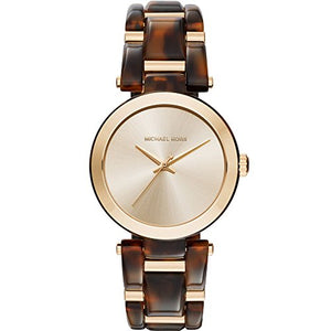  Shop Authentic Michael Kors Delray Gold Dial Two Tone Steel Strap Watch for Women - MK4314 - Luxxuri