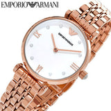  Shop Authentic Emporio Armani Gianni T-Bar Quartz White Dial Rose Gold Steel Strap Watch For Women - AR11267 - Luxxuri